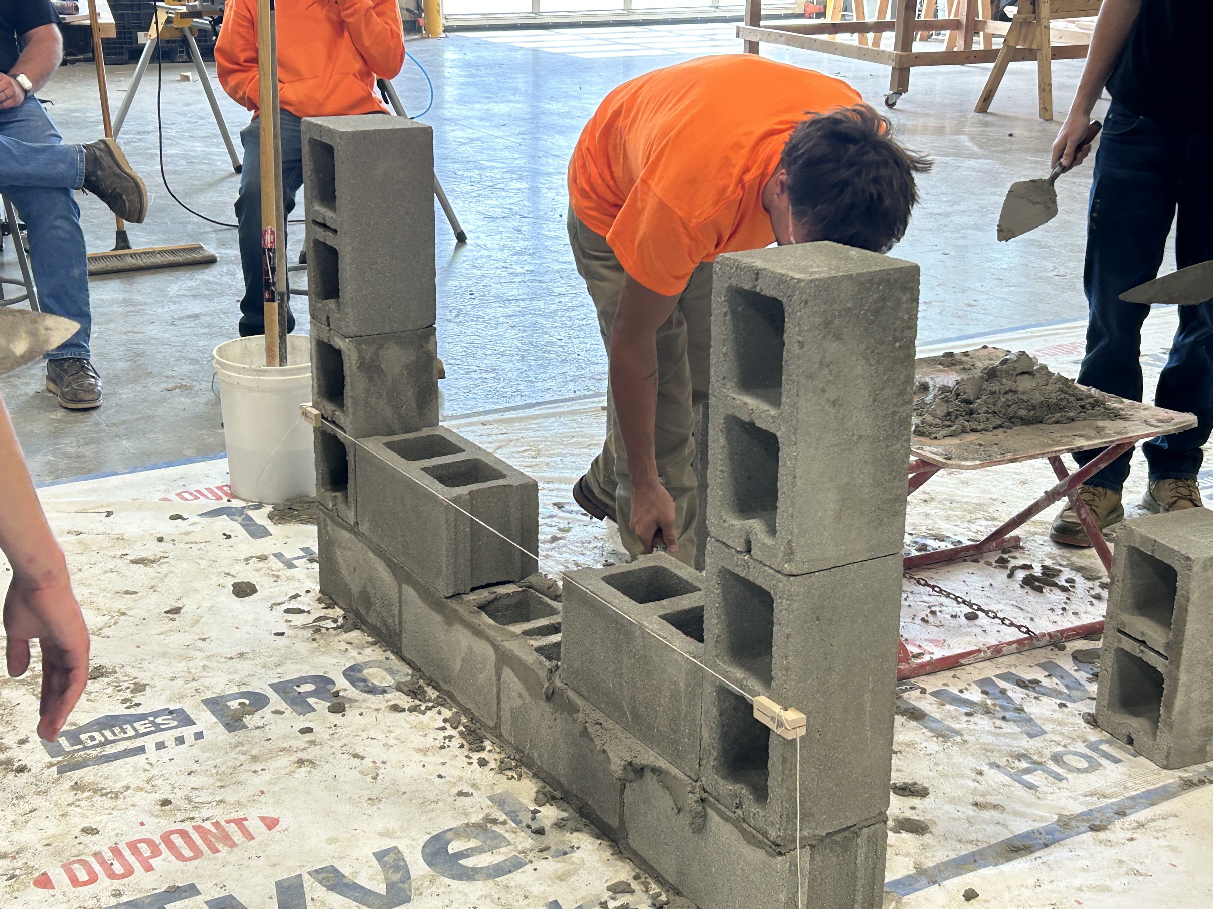 OMA student masonry outreach